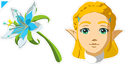 Cursor preview: Princess Zelda - 58 - cute-cursor.com