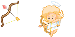 Cursor preview: Cupid Valentine - 51 - cute-cursor.com