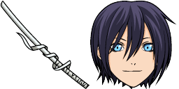 Cursor preview: Custom Cursor Pack: Noragami Yato Sword Adventure - 37 - cute-cursor.com