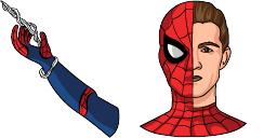 Cursor preview: Spider-Man Classic - 43 - cute-cursor.com
