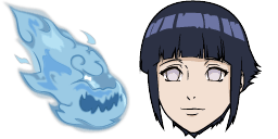 Cursor preview: Hinata Hyuga - 1 - cute-cursor.com