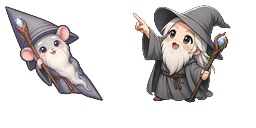 Cursor preview: War in the North Gandalf - 56 - cute-cursor.com