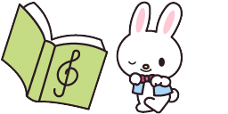 Cursor preview: Rhythm Rabbit - 52 - cute-cursor.com