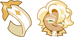 Cursor preview: Clotted Cream Cookie - 55 - cute-cursor.com