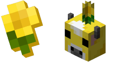 Cursor preview: Moobloom Buttercup - 52 - cute-cursor.com