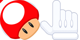 Cursor preview: Mario Character Favorites - 53 - cute-cursor.com