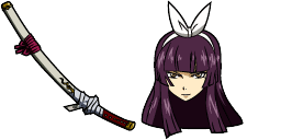 Cursor preview: Custom Cursor Pack - Fairy Tail Kagura Mikazuchi - 28 - cute-cursor.com