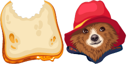 Cursor preview: Paddington - 62 - cute-cursor.com