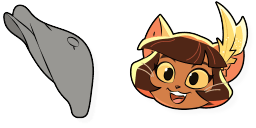 Cursor preview: Ivy Pepper Lackadaisy - 25 - cute-cursor.com