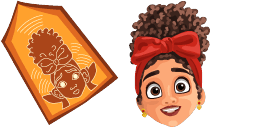 Cursor preview: Dolores Madrigal - 58 - cute-cursor.com
