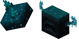 Cursor preview: Warden Sculk - 60 - cute-cursor.com