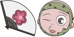 Cursor preview: Kotetsu Kamisama Fan - 62 - cute-cursor.com