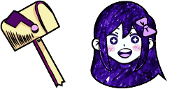 Cursor preview: Aubrey's - 56 - cute-cursor.com