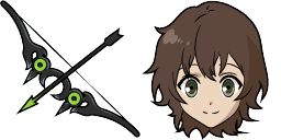 Cursor preview: Custom Cursor Pack - Seraph of the End Yoichi & Gekkouin - 29 - cute-cursor.com