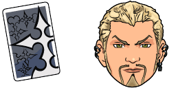 Cursor preview: Kingdom Hearts Luxord Custom Cursor - 57 - cute-cursor.com
