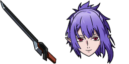 Cursor preview: Cute Cursor Lacus Welt - 59 - cute-cursor.com