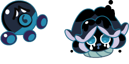Cursor preview: Squid Ink Cookie - 59 - cute-cursor.com