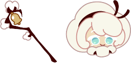Cursor preview: Cookie Run Cotton Cute Cursor Pack - 59 - cute-cursor.com