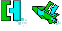 Cursor preview: Cute Cursor Pack - Geometry Dash Edition - 60 - cute-cursor.com