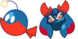 Cursor preview: Cookie Run Cute Cursor Pack - Lobster & Anglerfish - 61 - cute-cursor.com