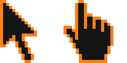 Cursor preview: Pixel Mastery - 64 - cute-cursor.com