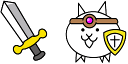 Cursor preview: Brave Cat Custom Cursor Pack - 65 - cute-cursor.com