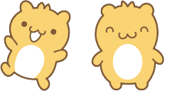 Cursor preview: Biscuit Hamster - 62 - cute-cursor.com