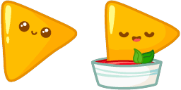 Cursor preview: Custom Nacho - 60 - cute-cursor.com