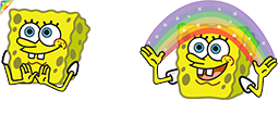 Cursor preview: SpongeBob's Mouse Pack - 62 - cute-cursor.com