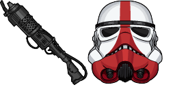 Cursor preview: Stormtrooper - 64 - cute-cursor.com