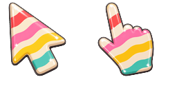 Cursor preview: Candy Wrapper - 64 - cute-cursor.com