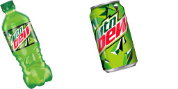 Cursor preview: Mountain Dew - 66 - cute-cursor.com