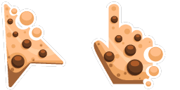 Cursor preview: Cookie Cute - 1 - cute-cursor.com