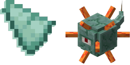 Cursor preview: Guardian Prismarine - 66 - cute-cursor.com