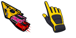 Cursor preview: Racing Cars - 65 - cute-cursor.com