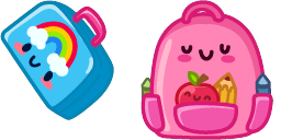 Cursor preview: Lunch Box - 62 - cute-cursor.com