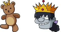 Cursor preview: Custom Cursor Pack - Dreamland Derek and Bear - 15 - cute-cursor.com