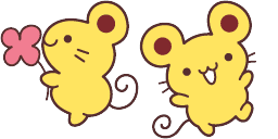 Cursor preview: Scone the Mouse - 66 - cute-cursor.com