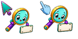 Cursor preview: Meme Cute Check Flock System Plate Searches - 65 - cute-cursor.com