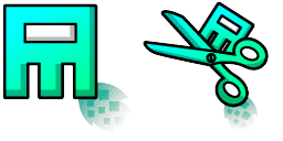Cursor preview: Geometry Dash Cute Mouse Cursor Pack - 66 - cute-cursor.com