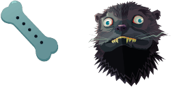 Cursor preview: Suicide Squad Weasel - 56 - cute-cursor.com