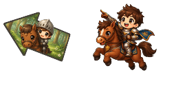 Cursor preview: Oblivion Switch Horse - 67 - cute-cursor.com