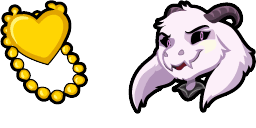 Cursor preview: Asriel Hyperdeath - 1 - cute-cursor.com