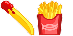 Cursor preview: Flavor Burst - 66 - cute-cursor.com