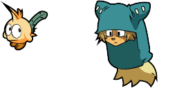 Cursor preview: Yugo & Az Wakfu - 47 - cute-cursor.com