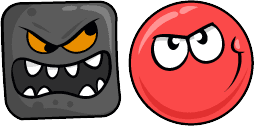 Cursor preview: Red Ball Adventure - 67 - cute-cursor.com