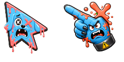 Cursor preview: Custom Cursor Wrong Again - 66 - cute-cursor.com