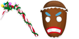 Cursor preview: Merry Marauder Candy Axe - 1 - cute-cursor.com