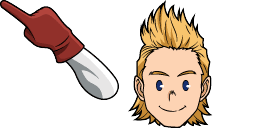 Cursor preview: Mirio Togata - 1 - cute-cursor.com