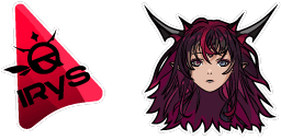 Cursor preview: IRyS - 1 - cute-cursor.com